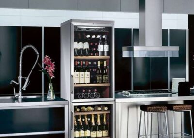 Choisir une cave à vin à porte pleine ou porte vitrée?