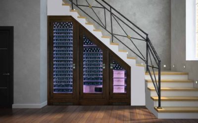 Comment aménager une cave à vin sous un escalier ?